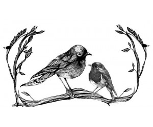 Indian Ink Birds